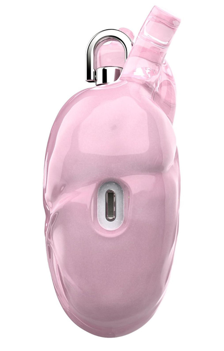 HEART GRENADE AIRPODS CASE - DREAMY JELLY PINK