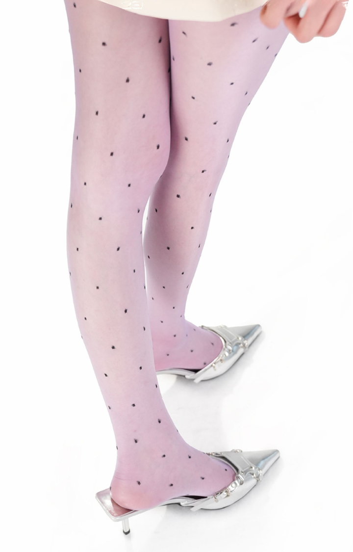 SUGAR TRAP DOT SHEER TIGHTS