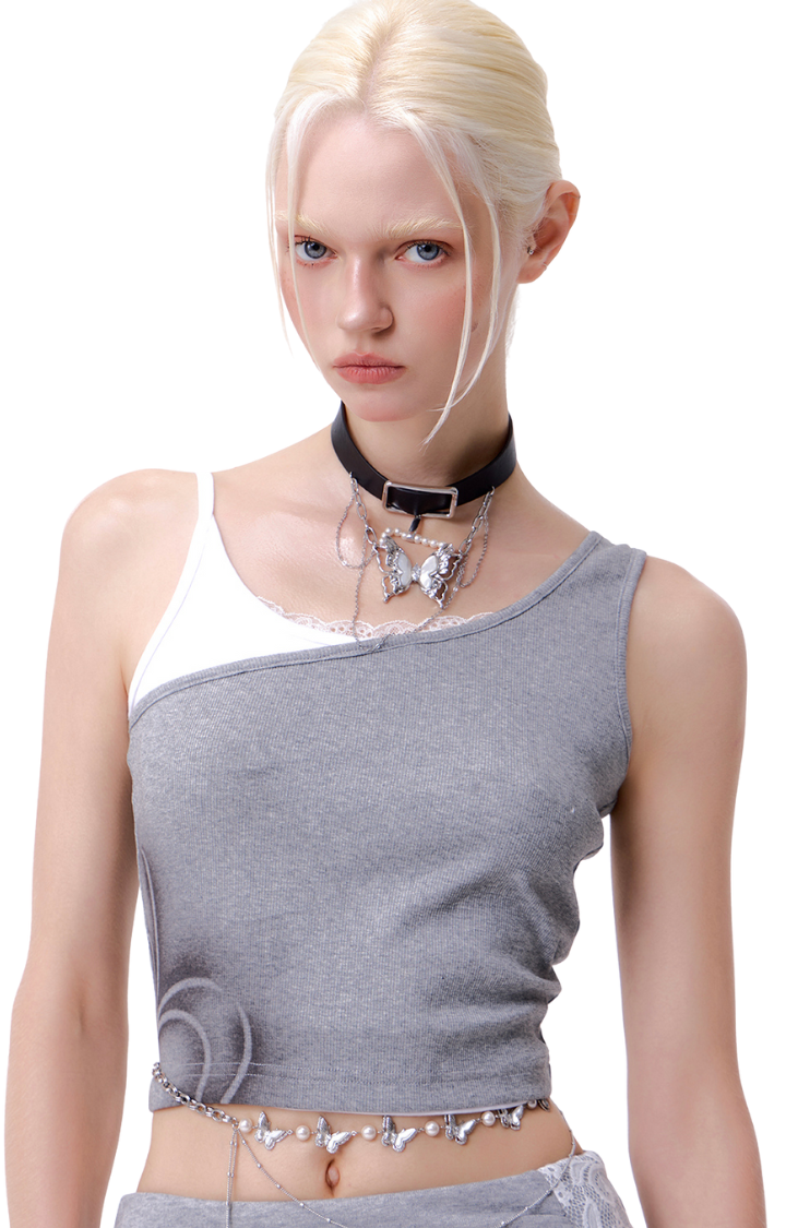 WHITE VENOM COLLAR