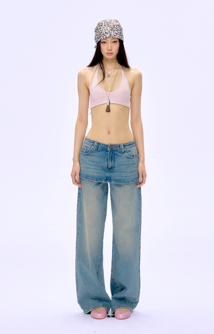 SOFT BITE HALTER BRALETTE – BABY PINK