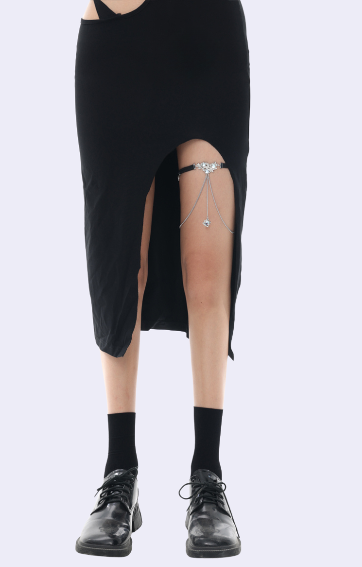 SINFUL HEART DUAL CHAIN - FOR WAIST OR THIGH