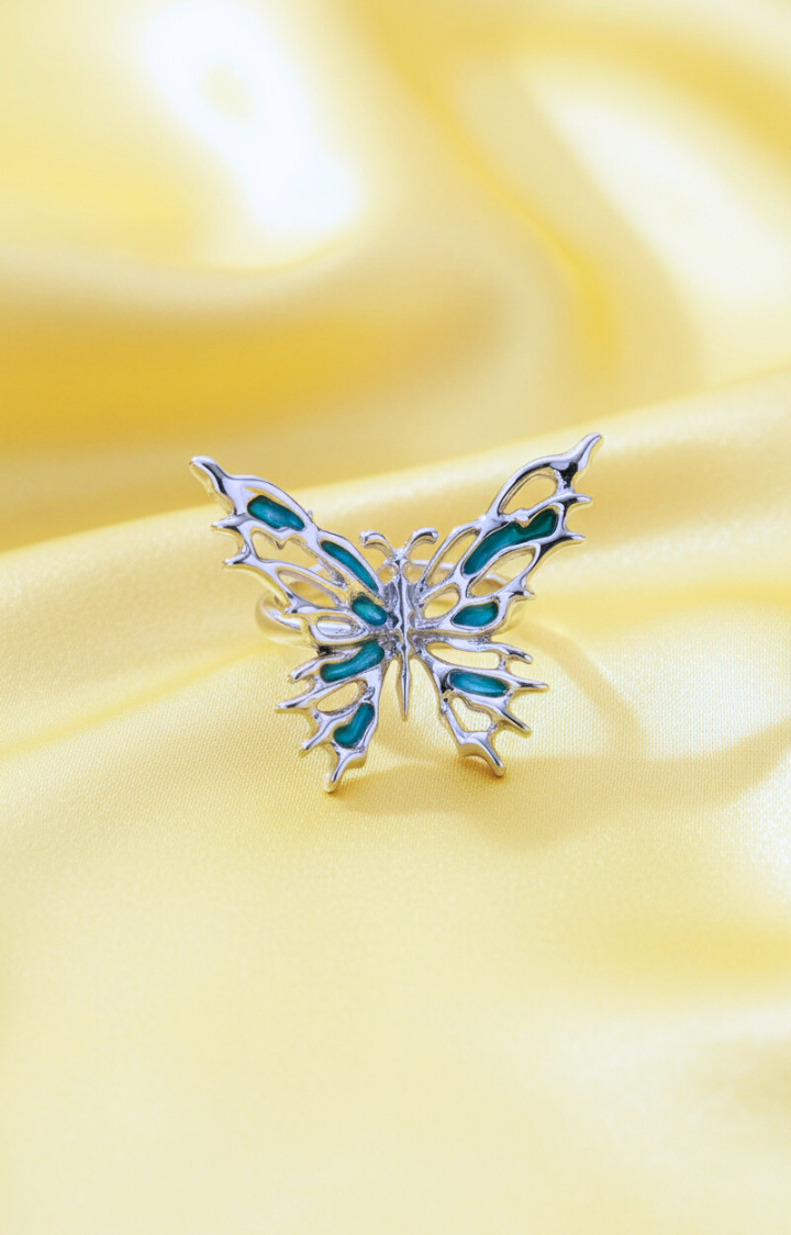 NEON VENOM BUTTERFLY RING