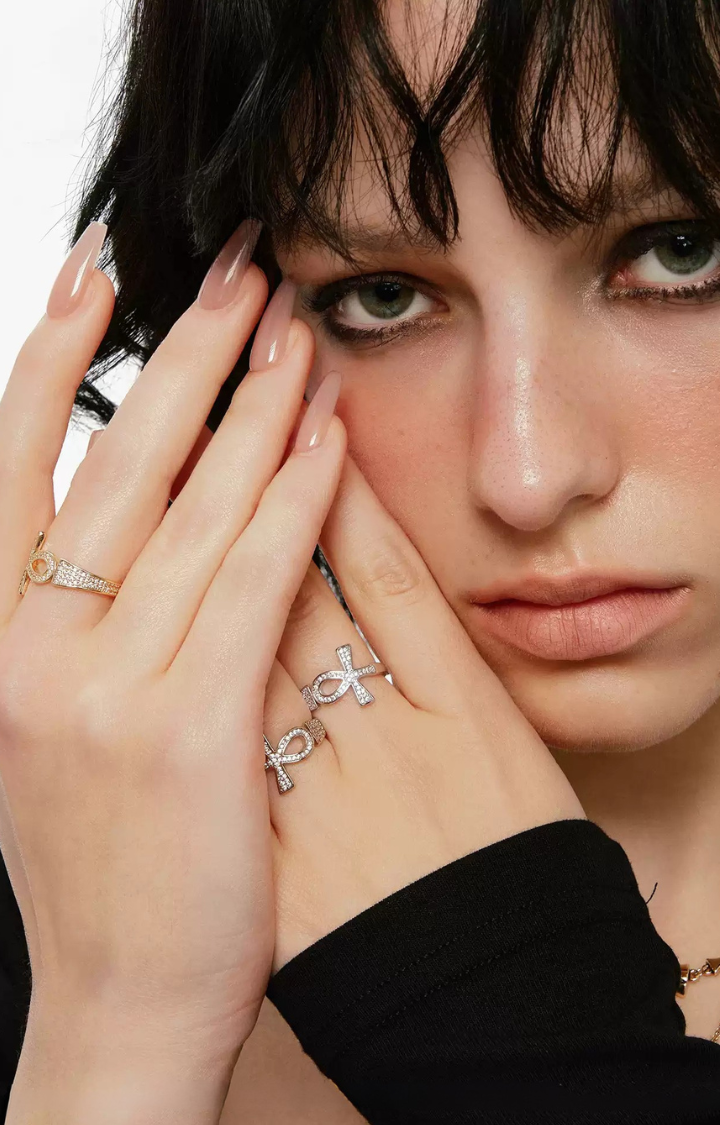 ANKH OPEN RING