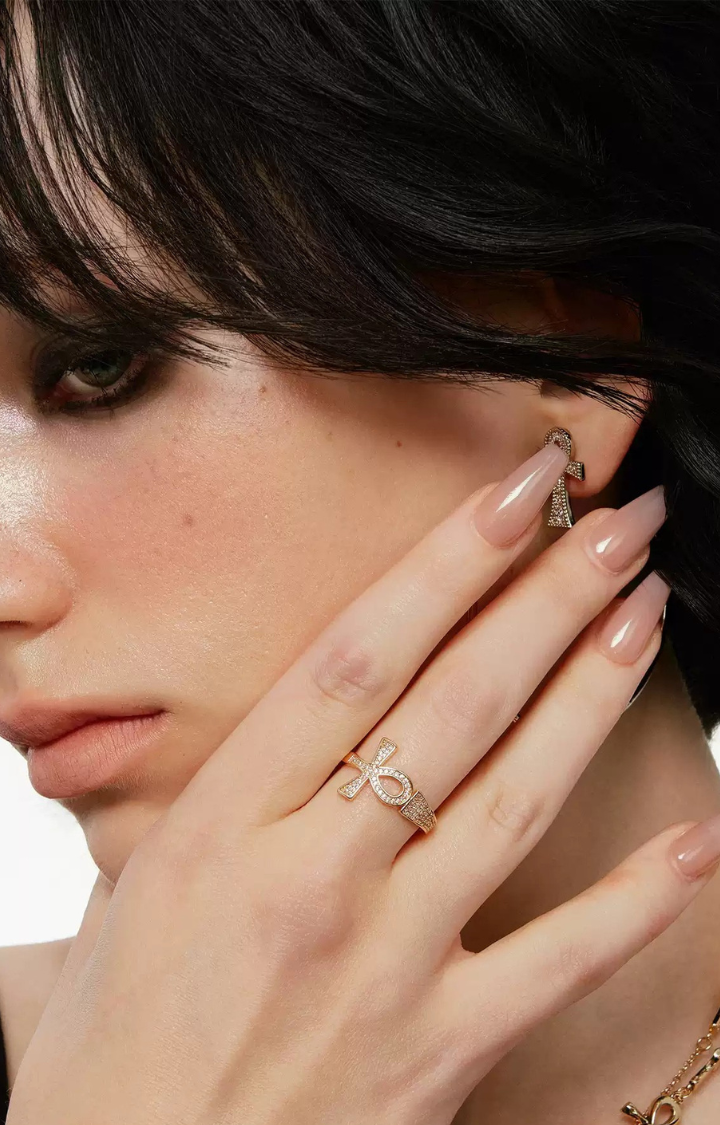 ANKH OPEN RING