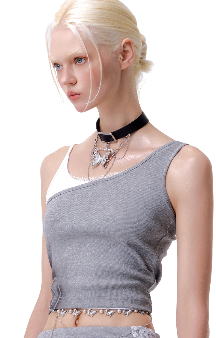 WHITE VENOM COLLAR