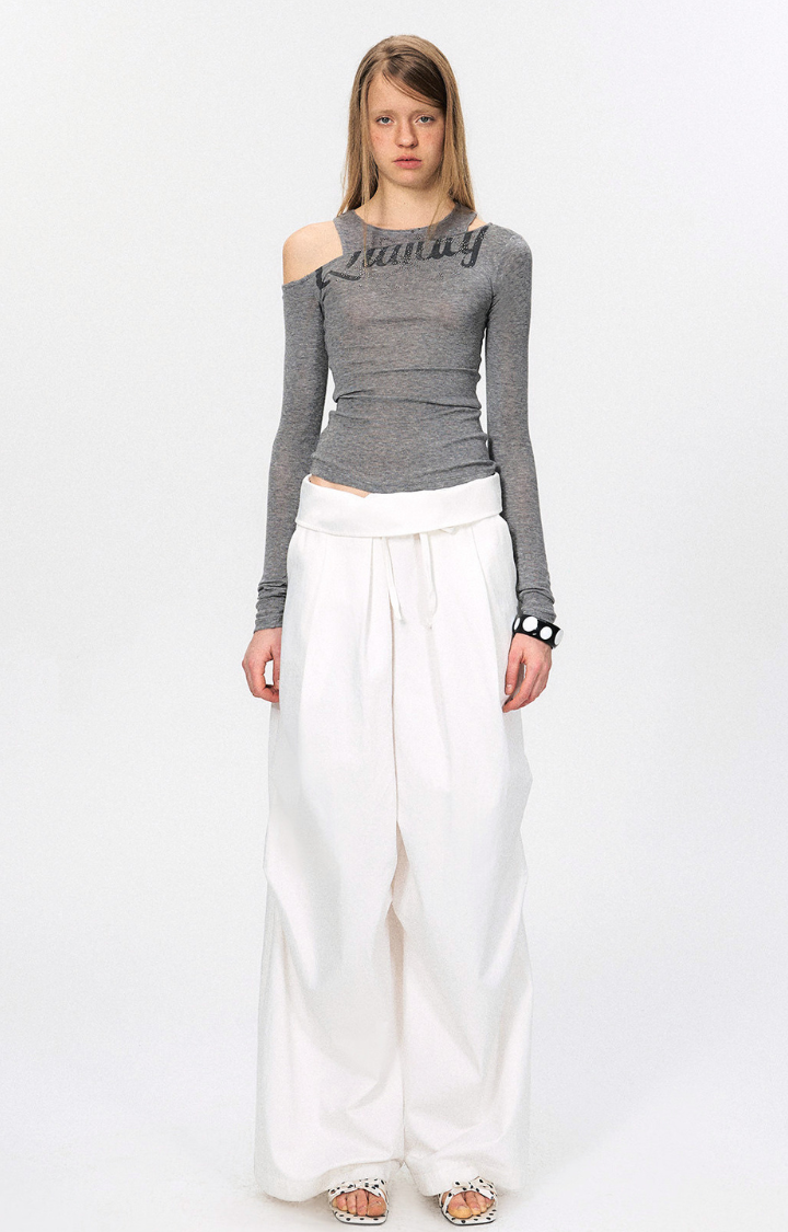 ASH SIGNAL SHOULDER TOP