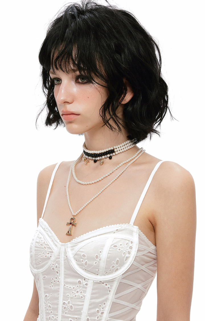 PEARL RELIC CHOKER