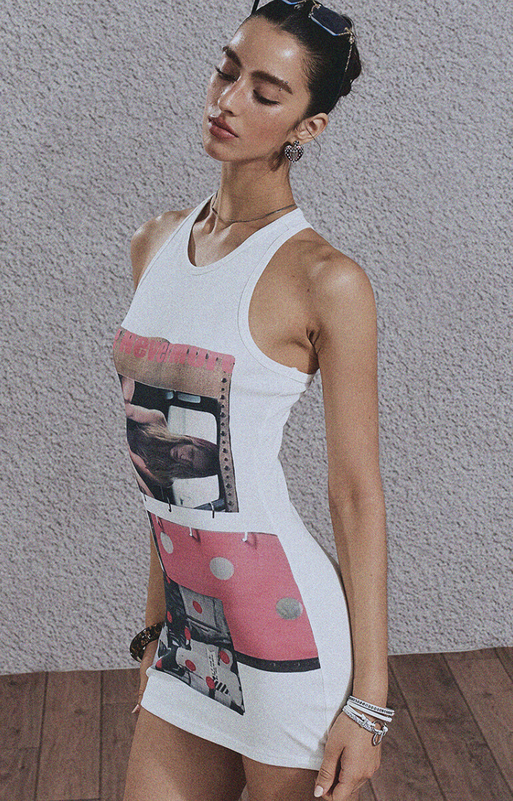 STATIC ANGEL MINI DRESS