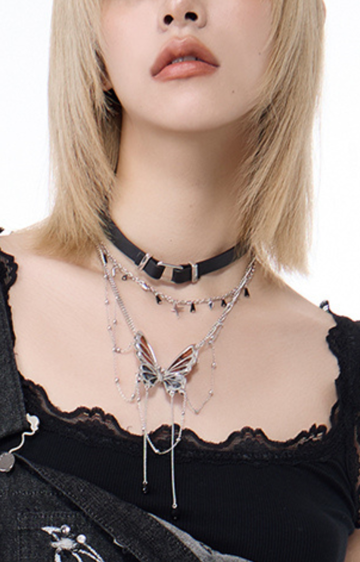 BUTTERFLY CHAIN SLAYER SET - VENOM AMBER