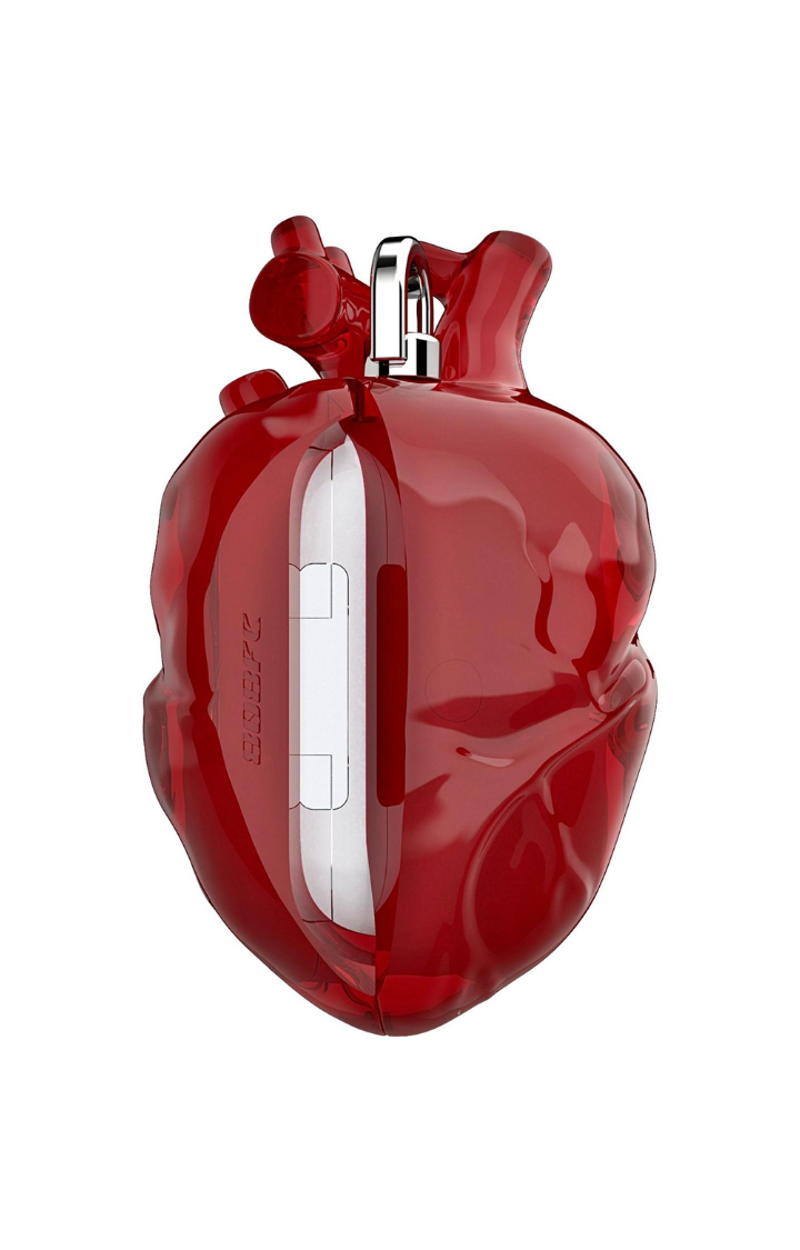 HEART GRENADE AIRPODS CASE - SHOCK RED