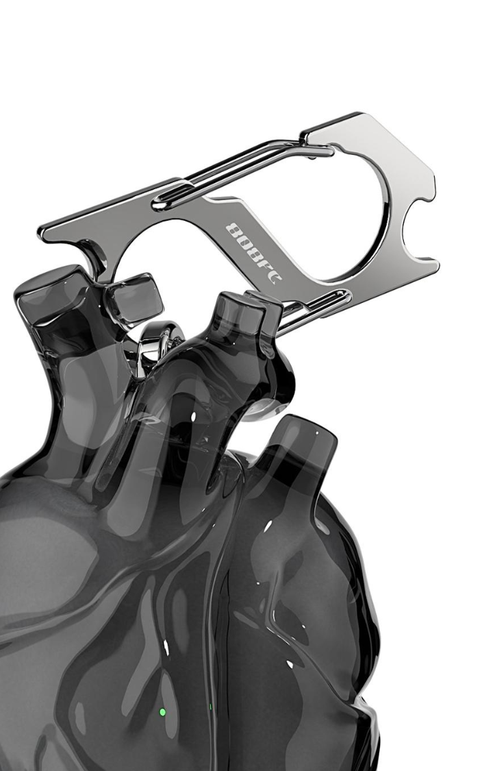 HEART GRENADE AIRPODS CASE – MIDNIGHT VOID