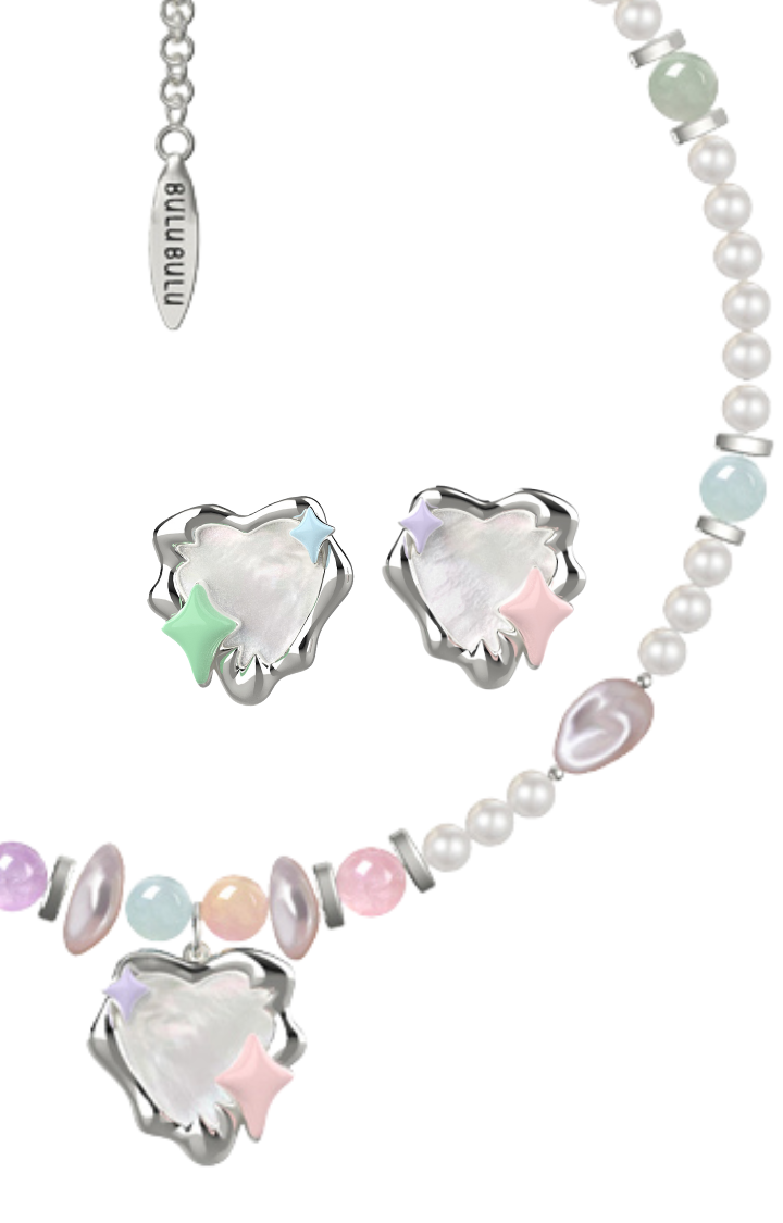 CANDYCORE LUXE SET - NECKLACE & EARRINGS (GIFT BOXED)