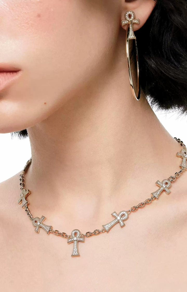 INCA HALO CHARM NECKLACE