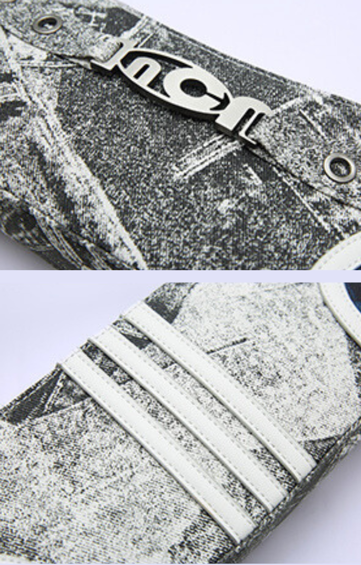 L.A. RIOT DENIM UNDERARM BAG