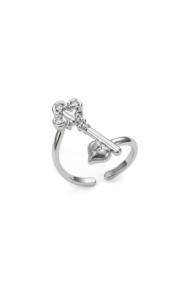 SAINTED KEY RING ARCHIVE — SILVER