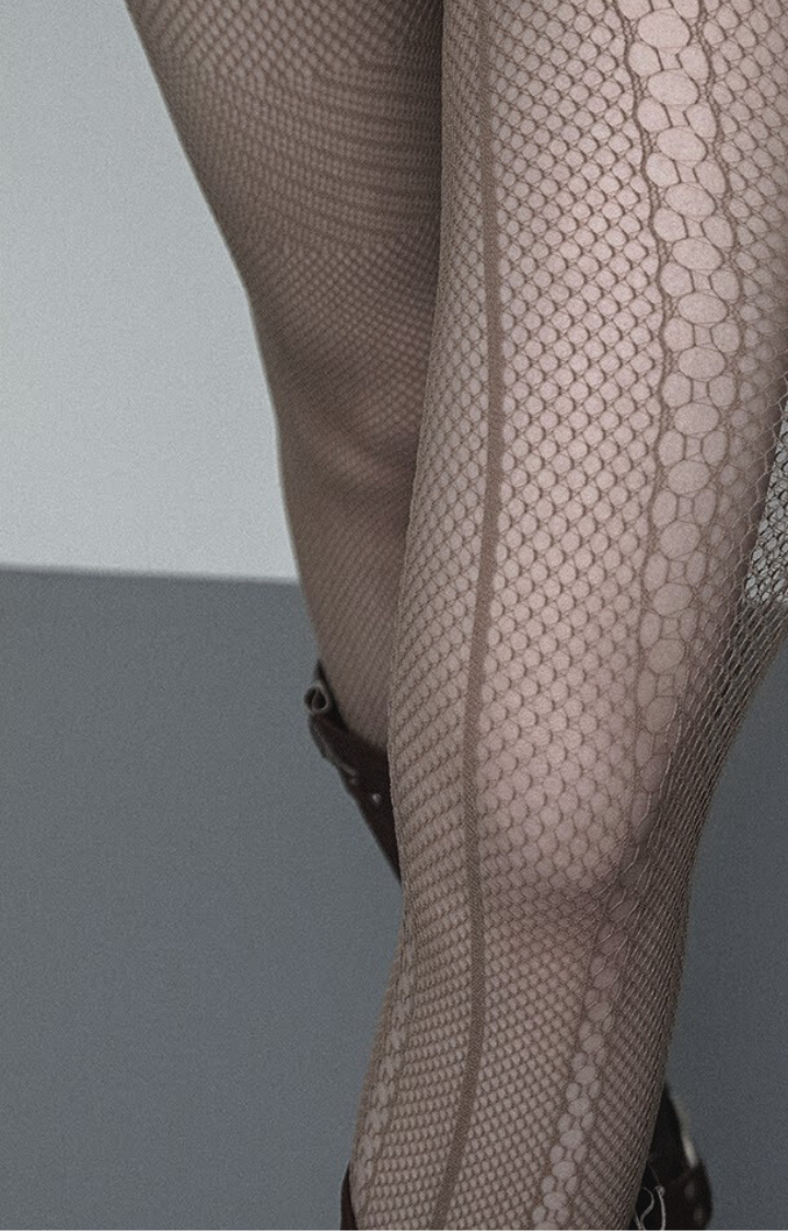 VEIN VEIL ASYMMETRIC TIGHTS