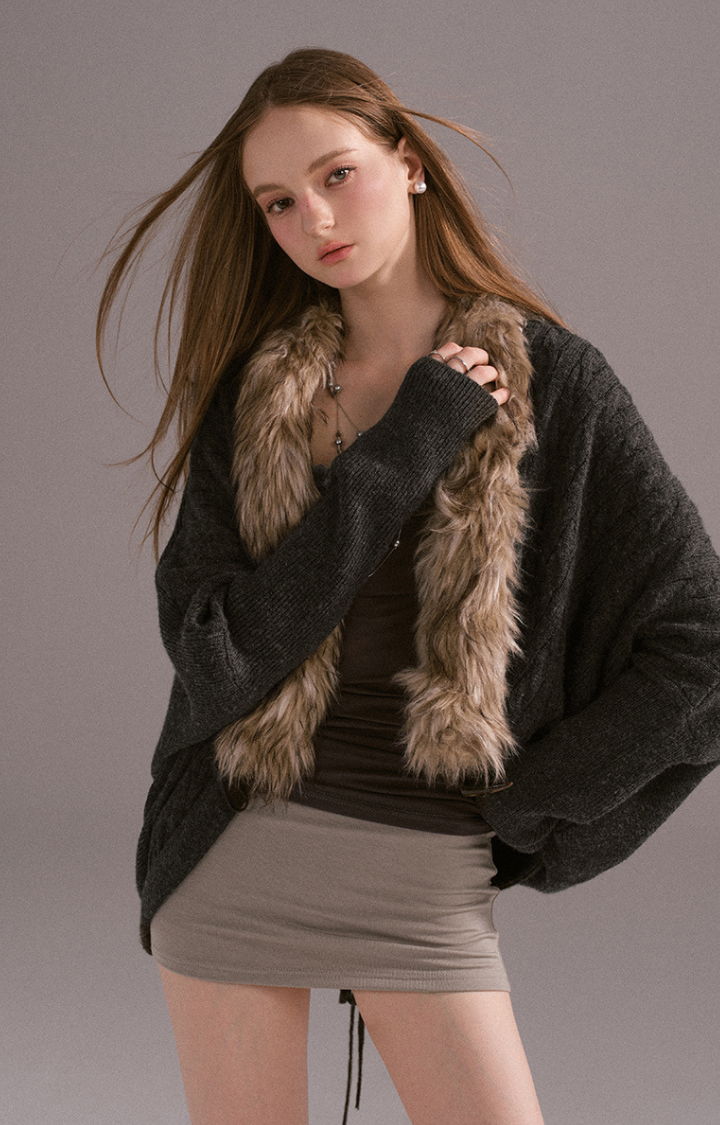 FAUX TWO-PIECE LACE MINI DRESS