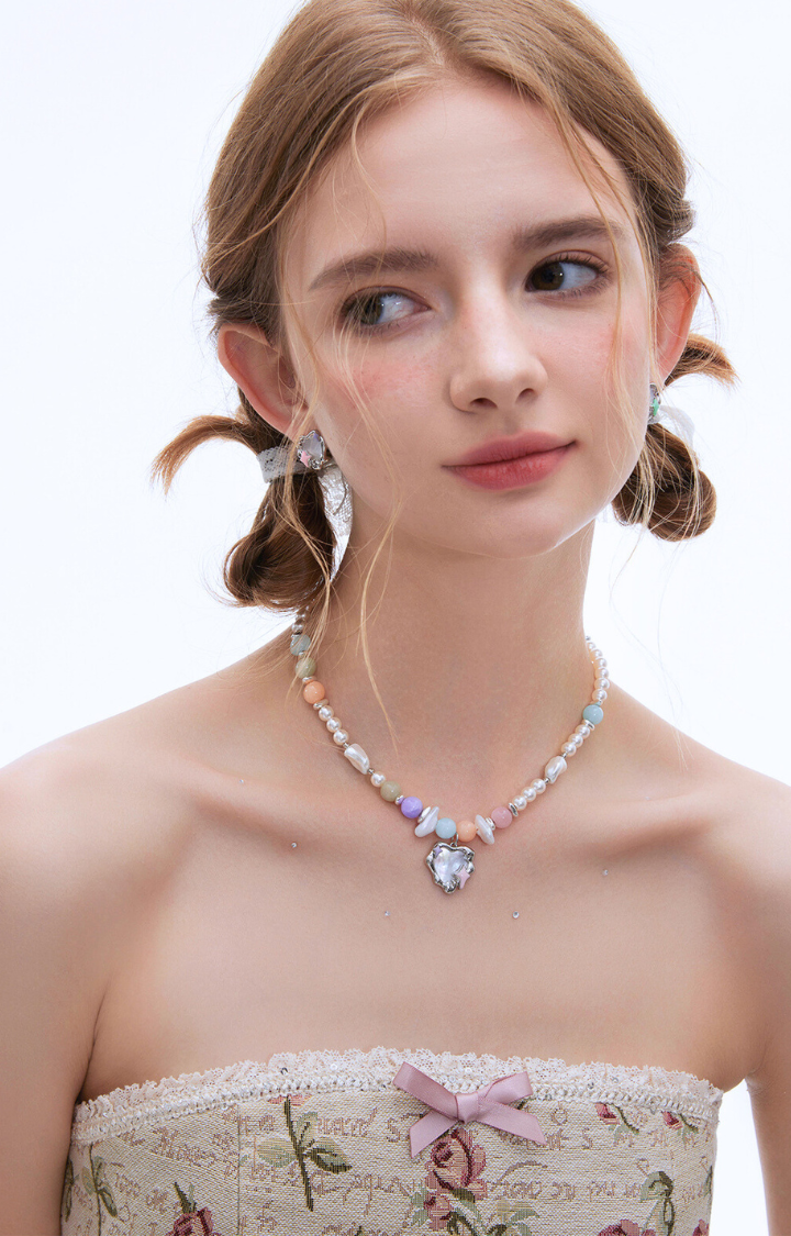 CANDYCORE LUXE SET - NECKLACE & EARRINGS (GIFT BOXED)