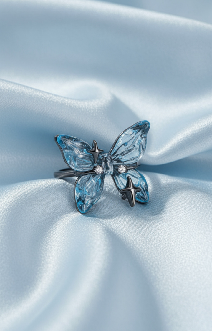 OCEAN ABYSS BUTTERFLY RING
