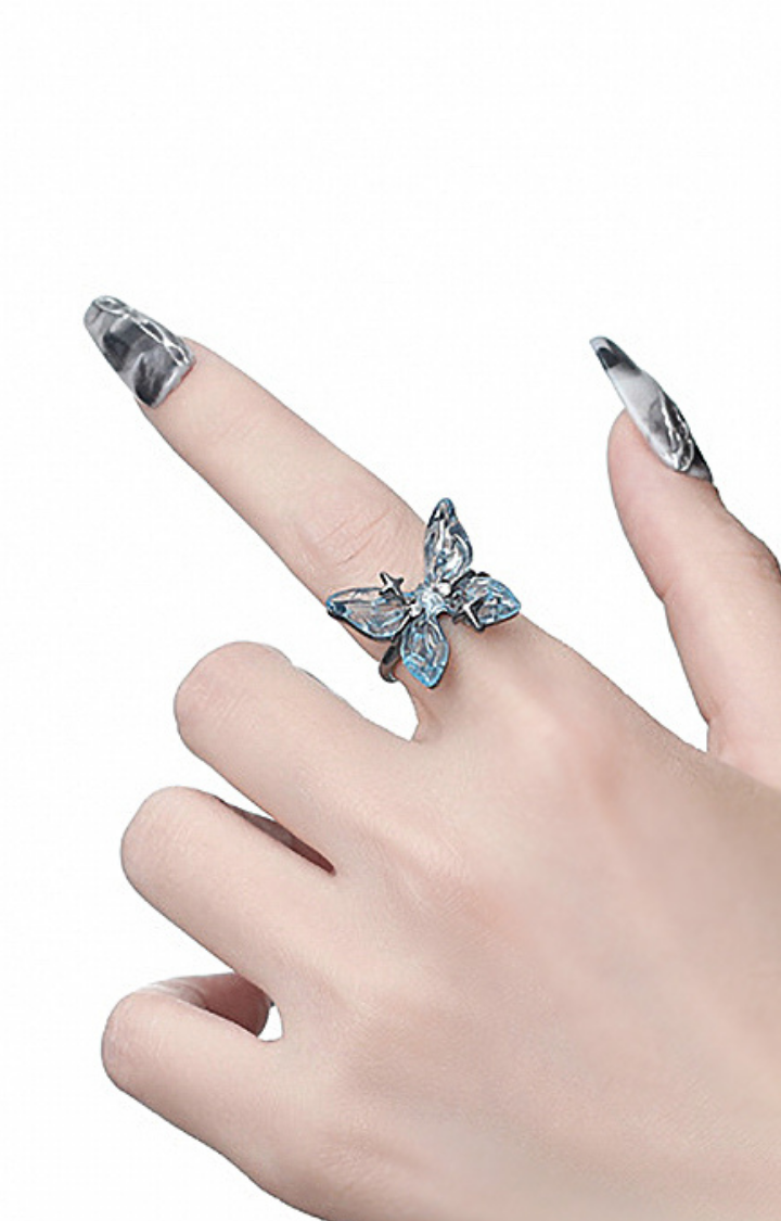 OCEAN ABYSS BUTTERFLY RING