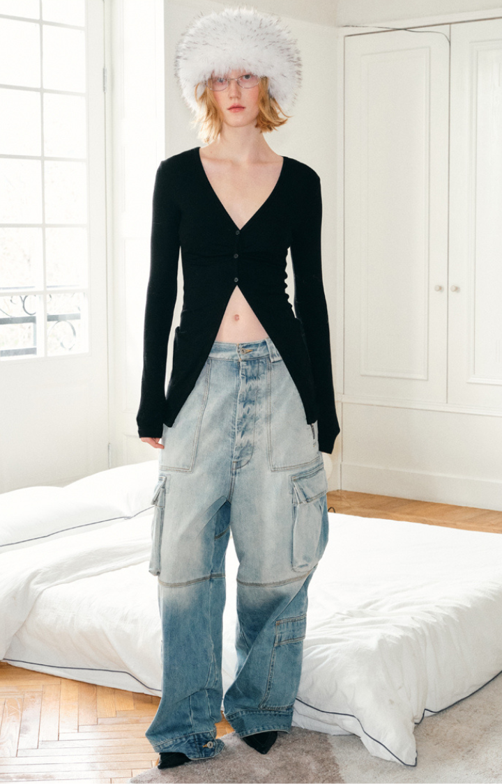 ARCTIC MUSE FAUX FUR HOOD SCARF IN CREAM WHITE