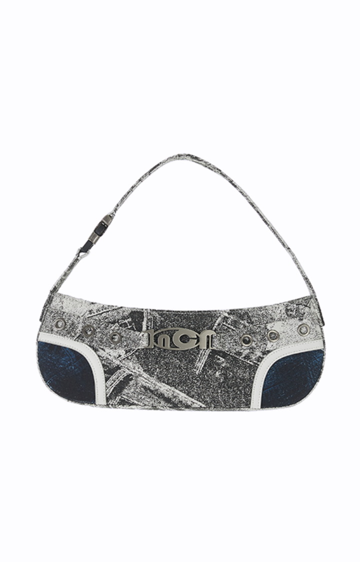 L.A. RIOT DENIM UNDERARM BAG
