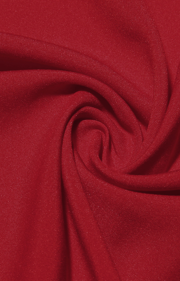 SCARLET TROUBLE RUCHED DRESS