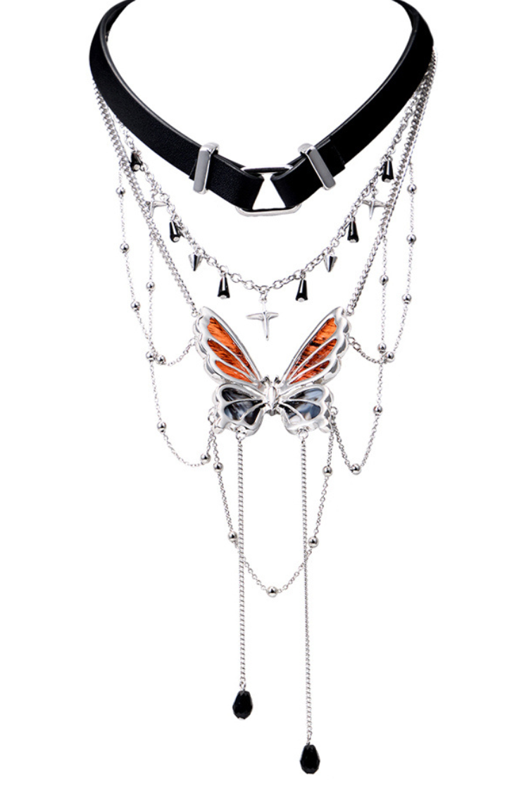 BUTTERFLY CHAIN SLAYER SET - VENOM AMBER