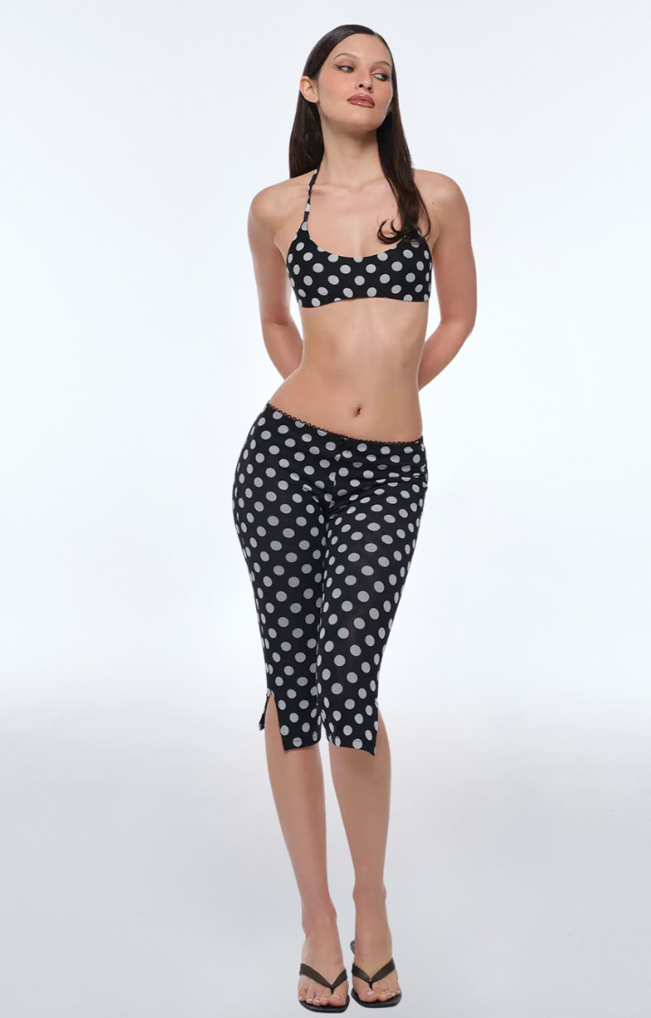 BAD ALIBI POLKA BRA TOP