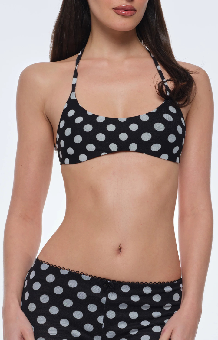 BAD ALIBI POLKA BRA TOP