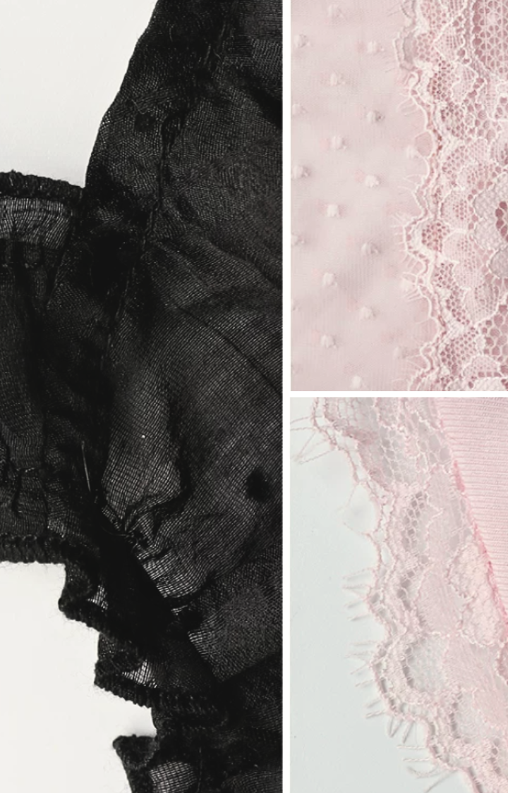 DOUBLE VEIL CORSET TOP