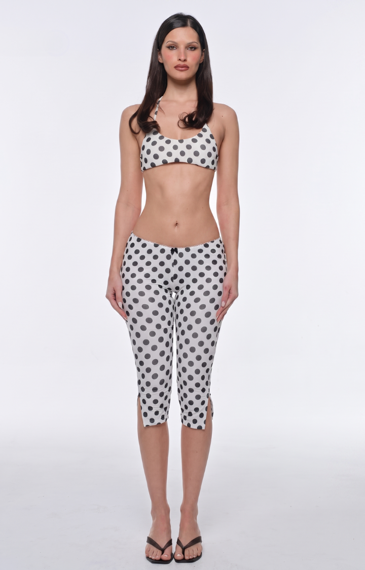 BAD ALIBI POLKA BRA TOP