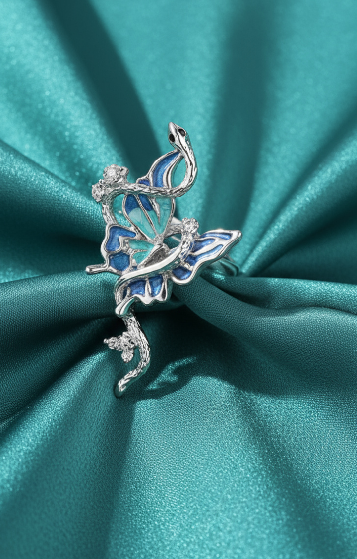 SERPENT WING BUTTERFLY RING