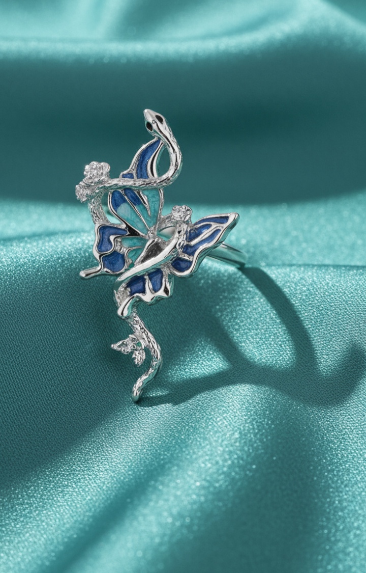SERPENT WING BUTTERFLY RING