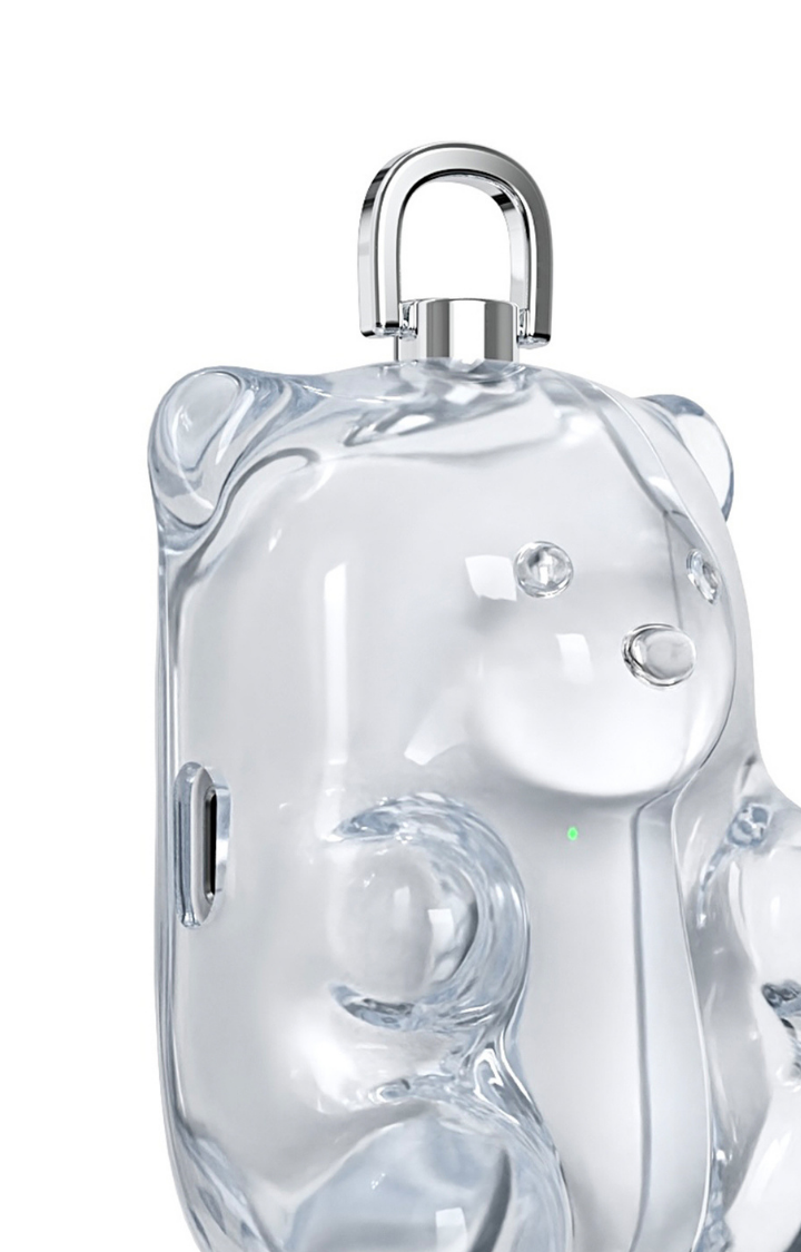 GUMMY GUARD AIRPODS CASE - CRYSTAL BEAR