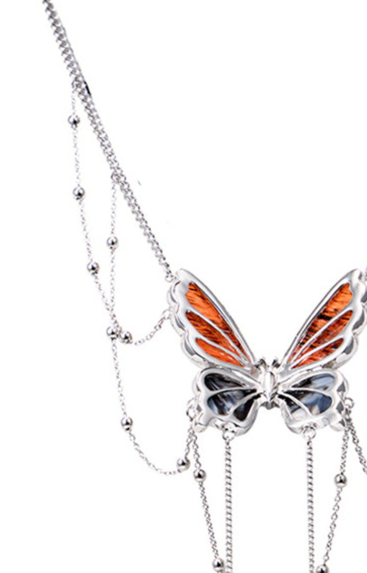 BUTTERFLY CHAIN SLAYER SET - VENOM AMBER