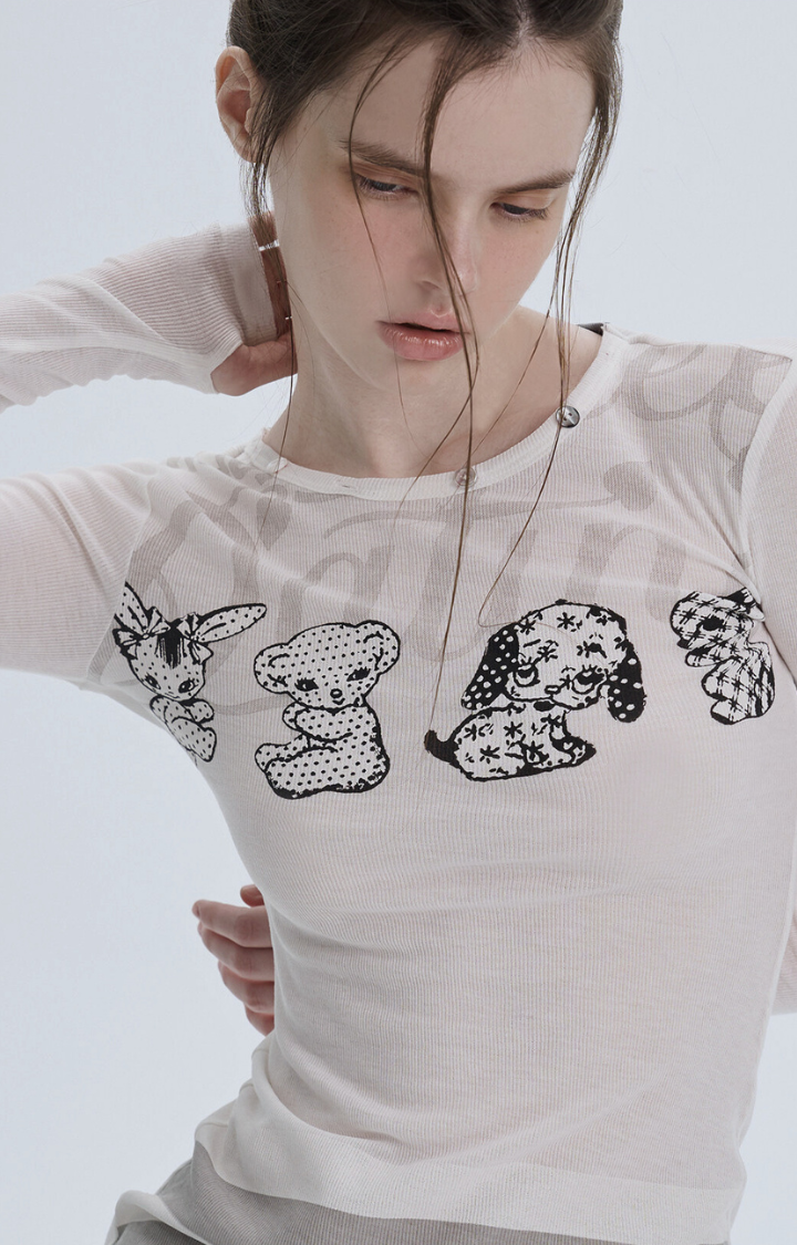 QUIET TOYS LONG SLEEVE TOP