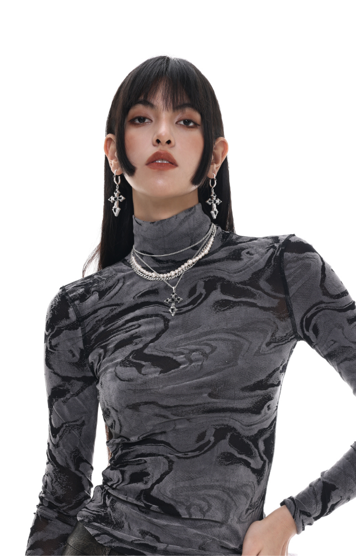 SAINT TEARS CROSS EARRINGS – CURSED NIGHT