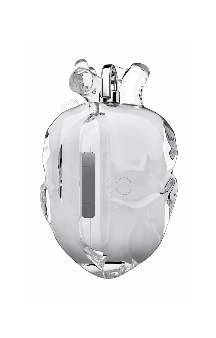 HEART GRENADE AIRPODS CASE – GHOST CLEAR