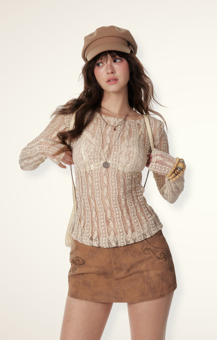 CRUSH ROUTE CORDUROY MINI SHORTS