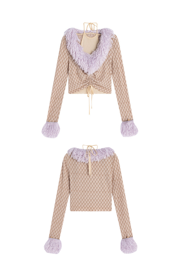 FLUFFY COWGIRL SIREN TOP