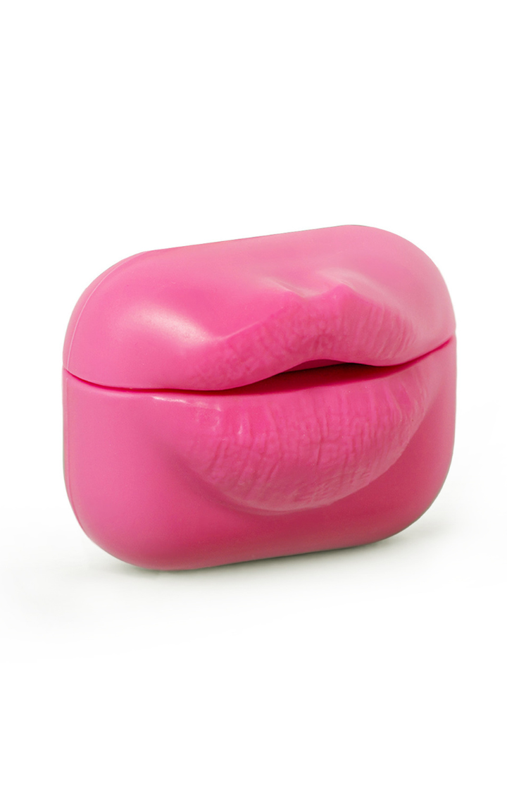 GLITTER BRAT KISSY POD CASE IN BRAT PINK