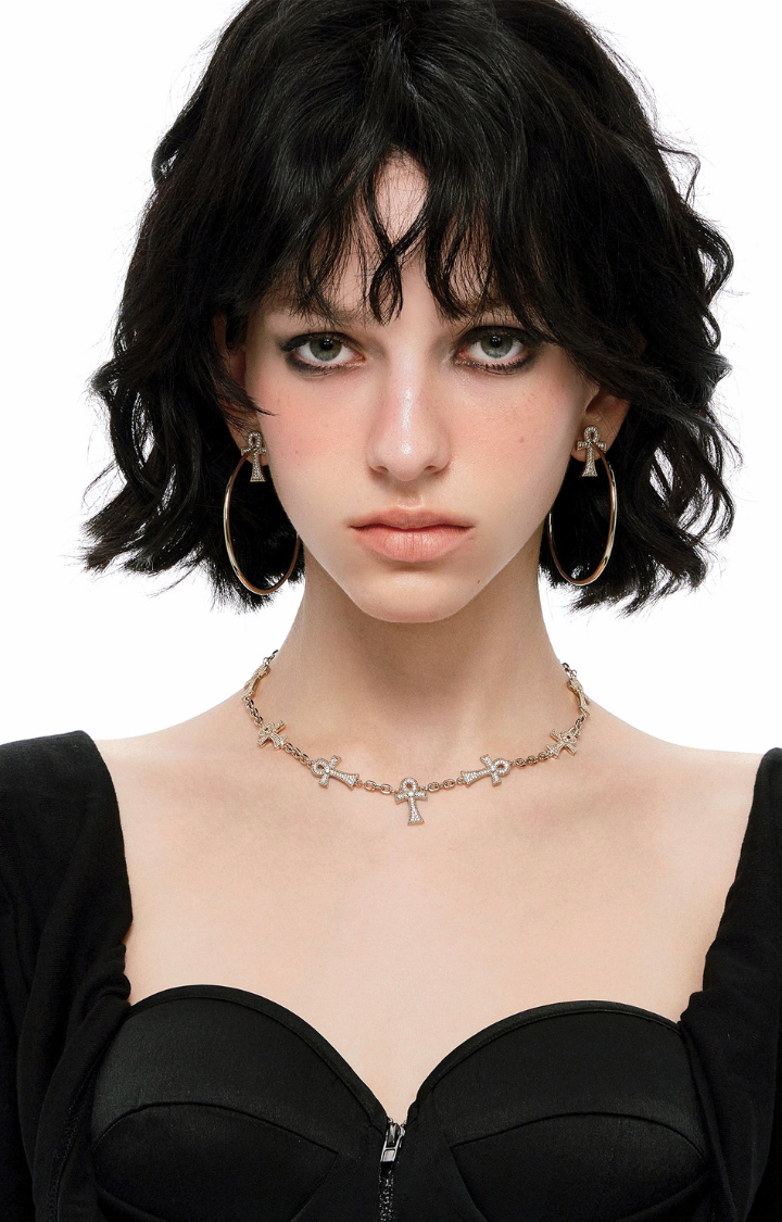 INCA HALO GOLD HOOPS